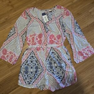 NWT Roxy Boho Romper - S